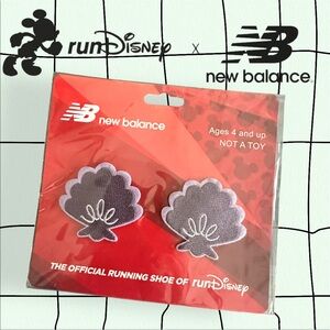 runDisney x New Balance Ariel Shoelace Clips